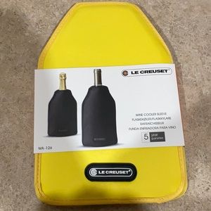 Le Creuset wine cooler sleeve